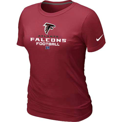 Nike Atlanta Falcons Women's Critical Victory NFL T-Shirt - Red